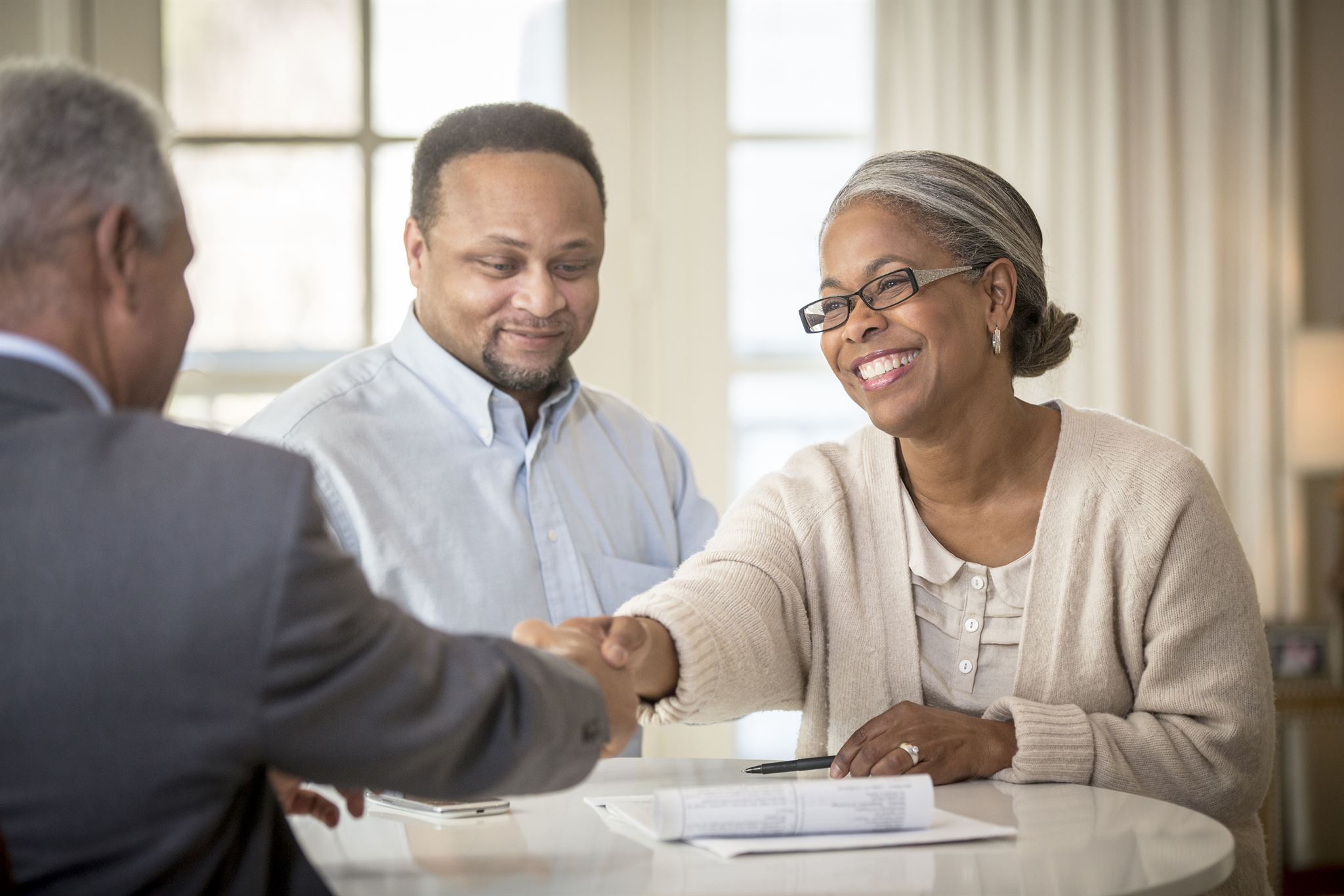 Couple-talking-to-an-adviser